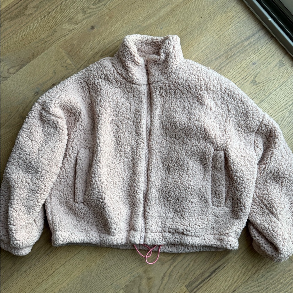 Urban Outfitters Blush Teddy Jacket sz Small